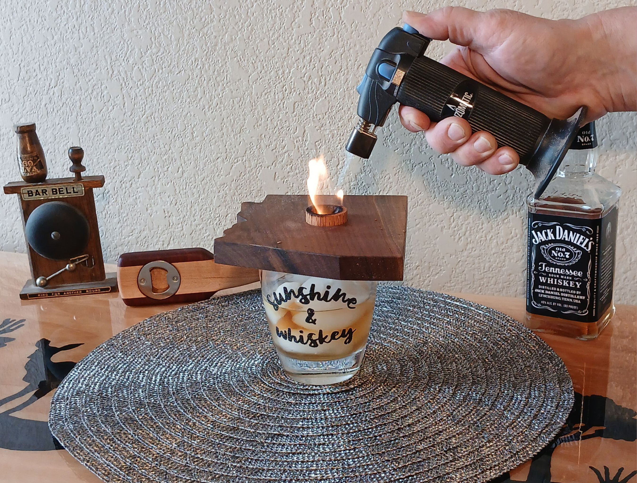 State-Shaped Whiskey Smoker