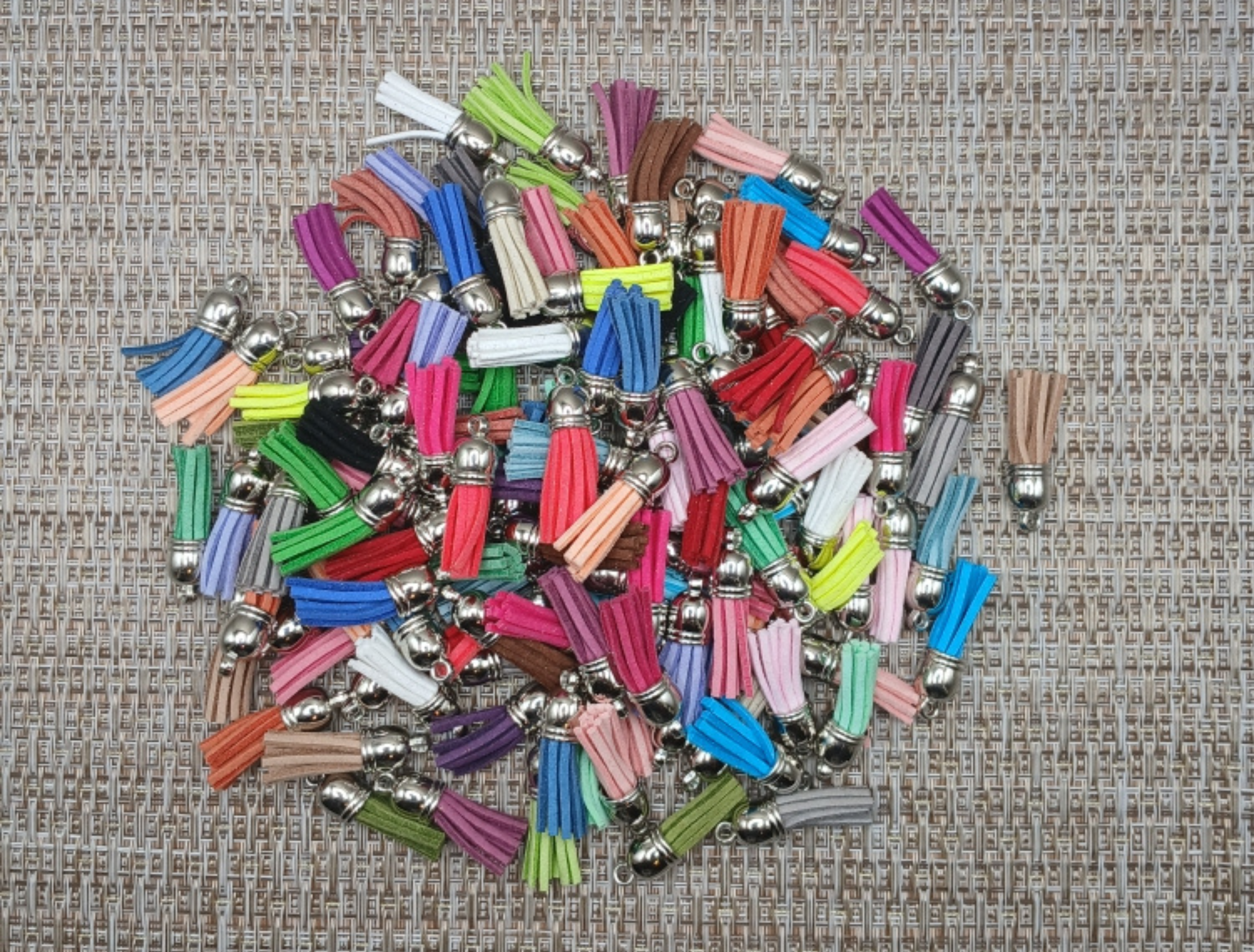 Personalized Keychains with Tassels 