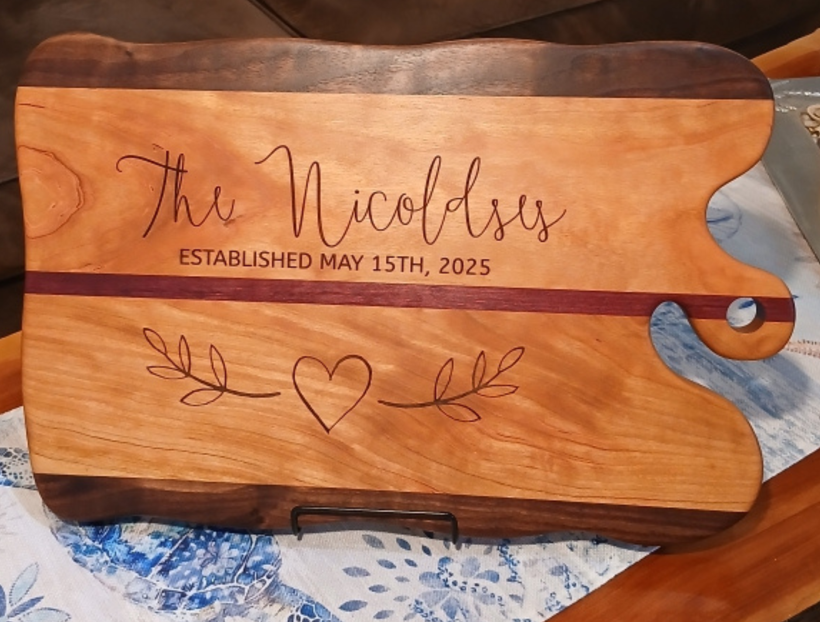 Personalized Charcuterie Board Gift Set