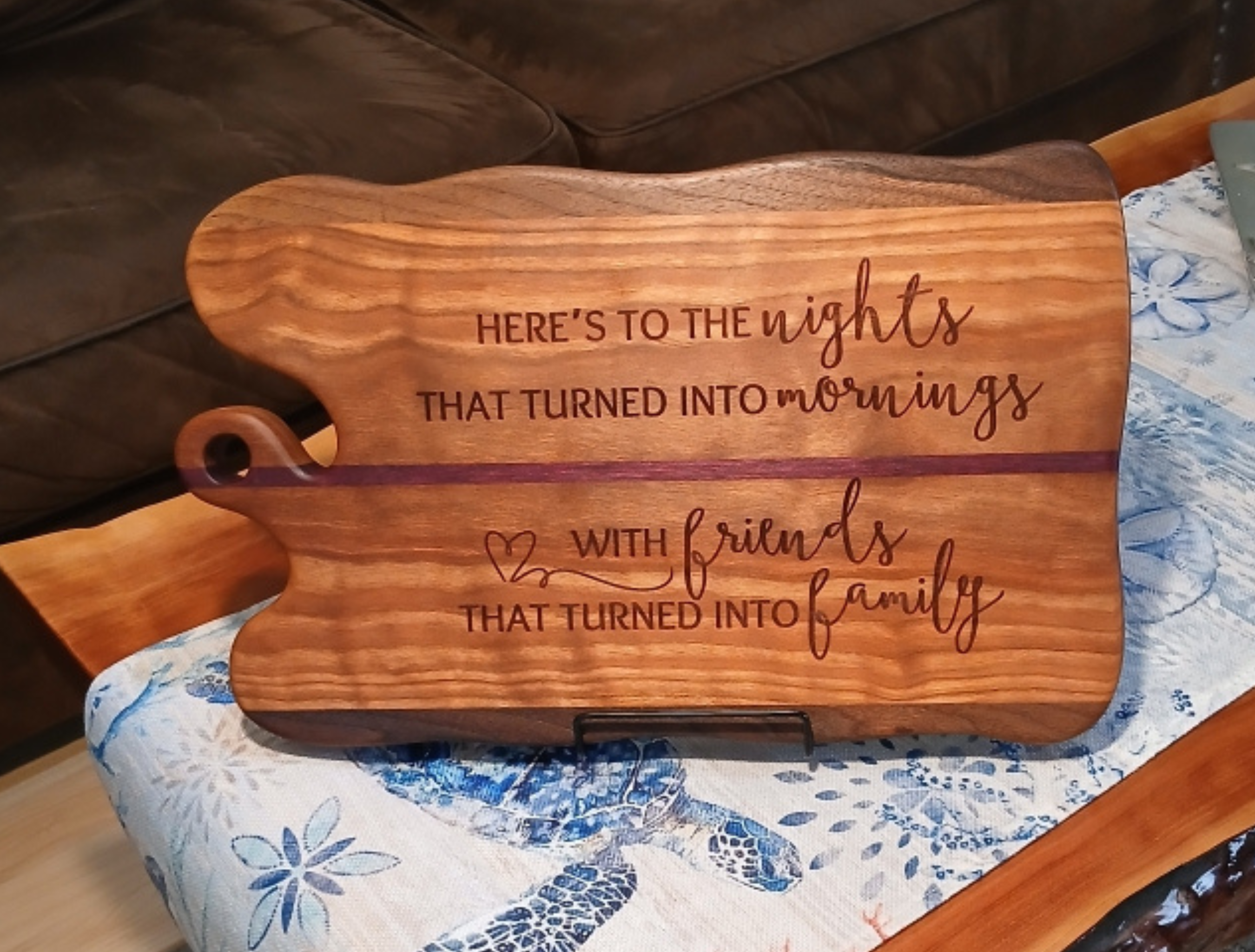 Engraved Charcuterie Board Gift Set 