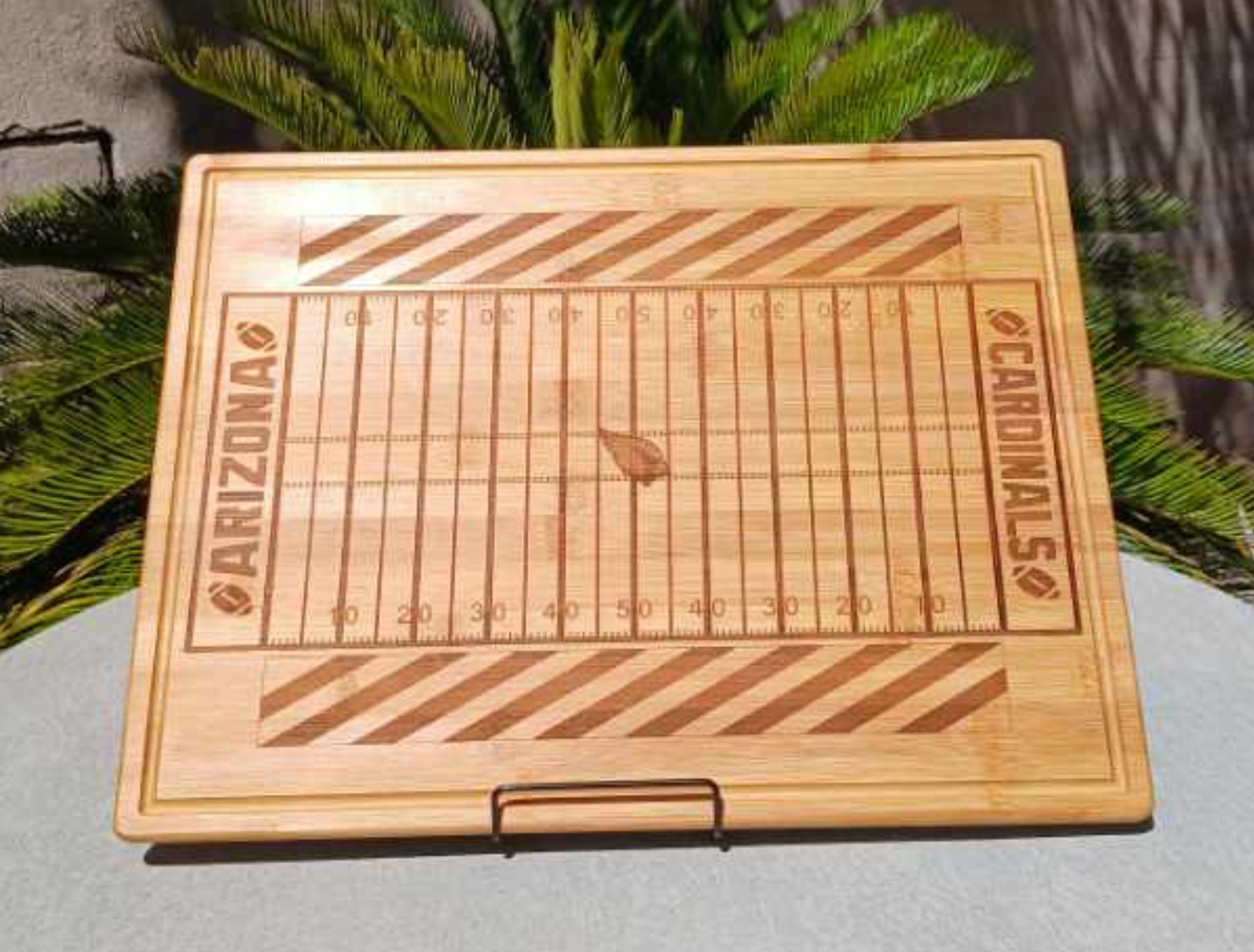 NFL Football Team Bamboo Cutting Board