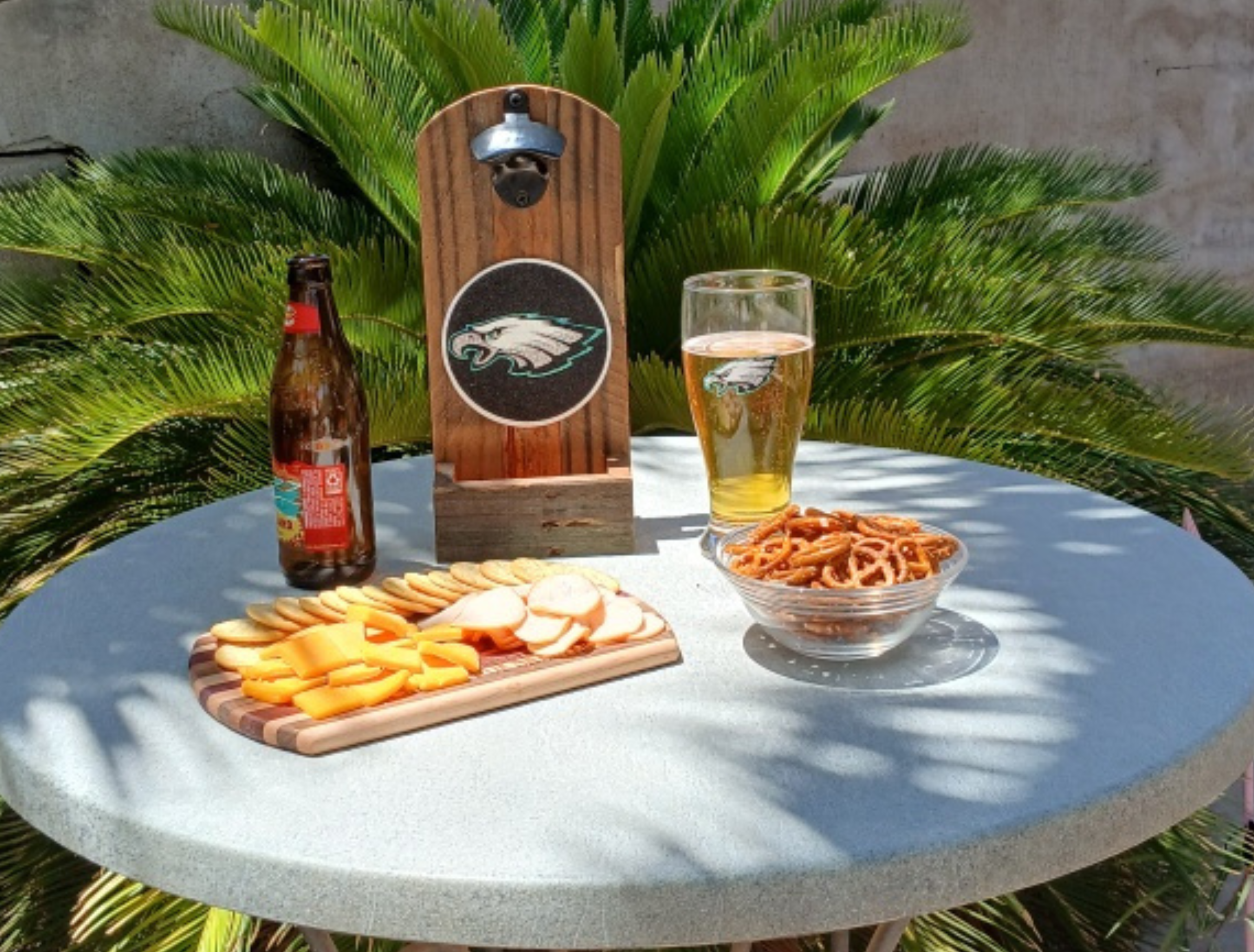Philadelphia Eagles Wall-Mounted Bottle Opener