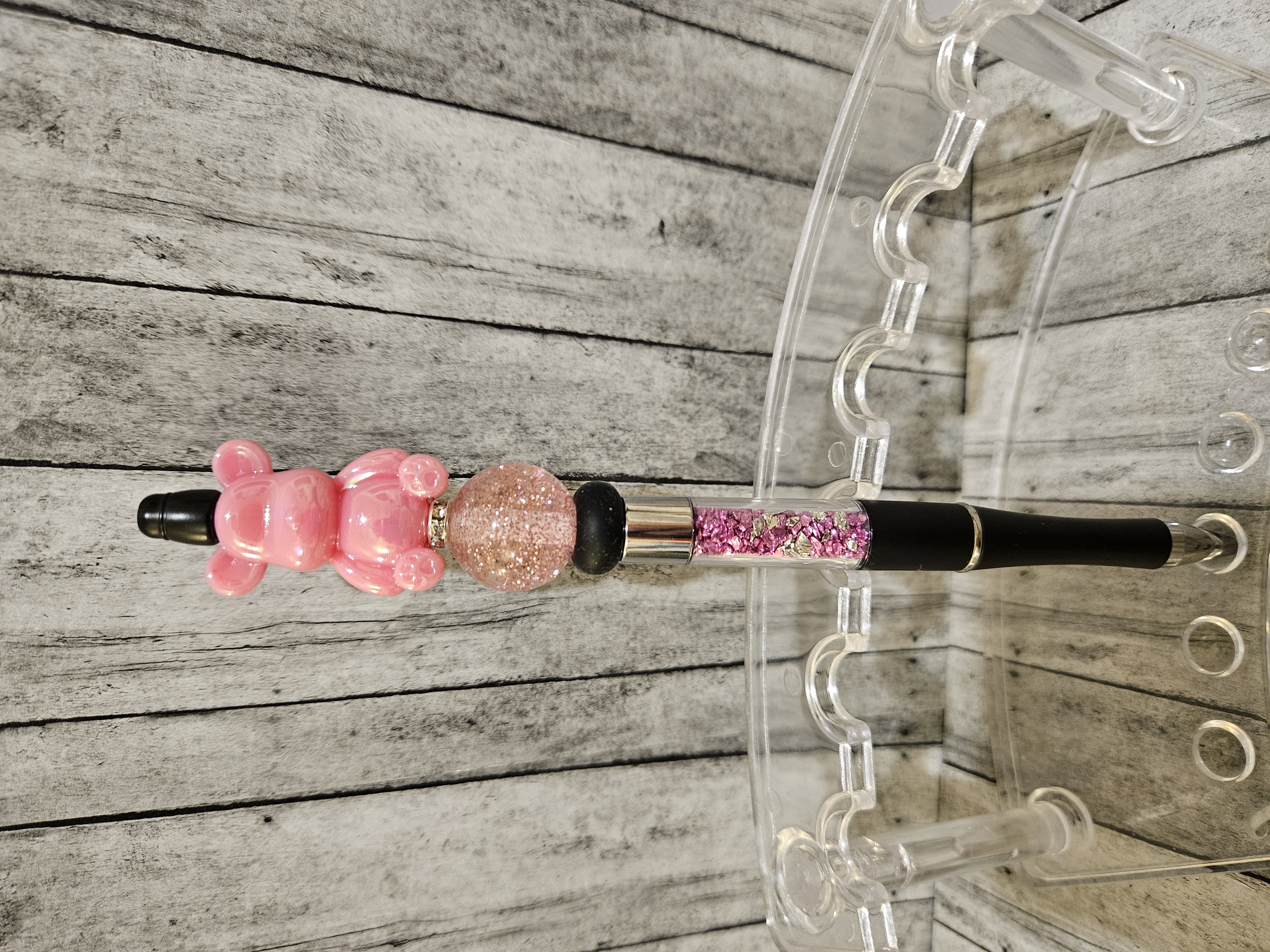 Bear & Unicorn Snow Globe Pens