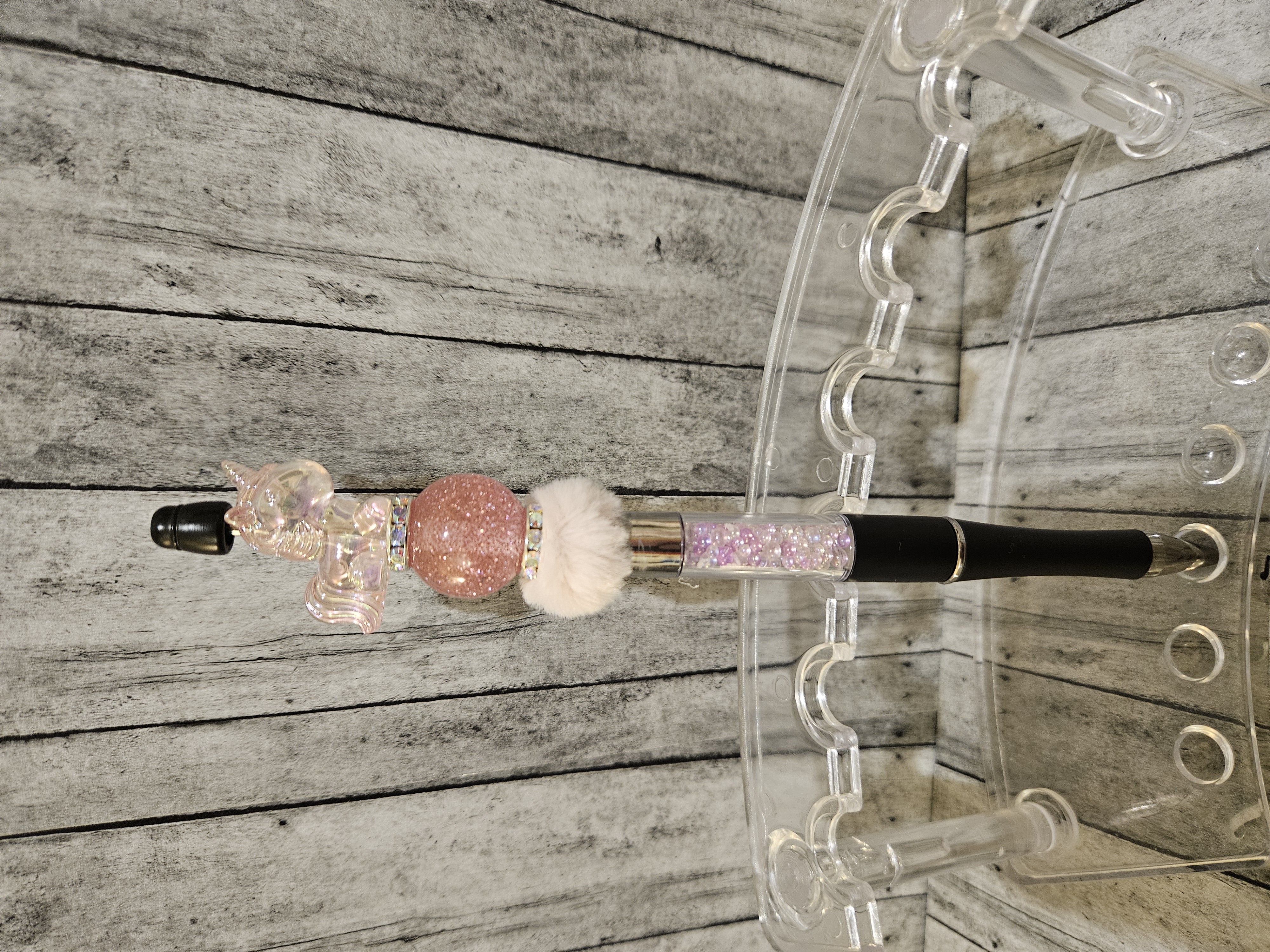 Bear & Unicorn Snow Globe Pens
