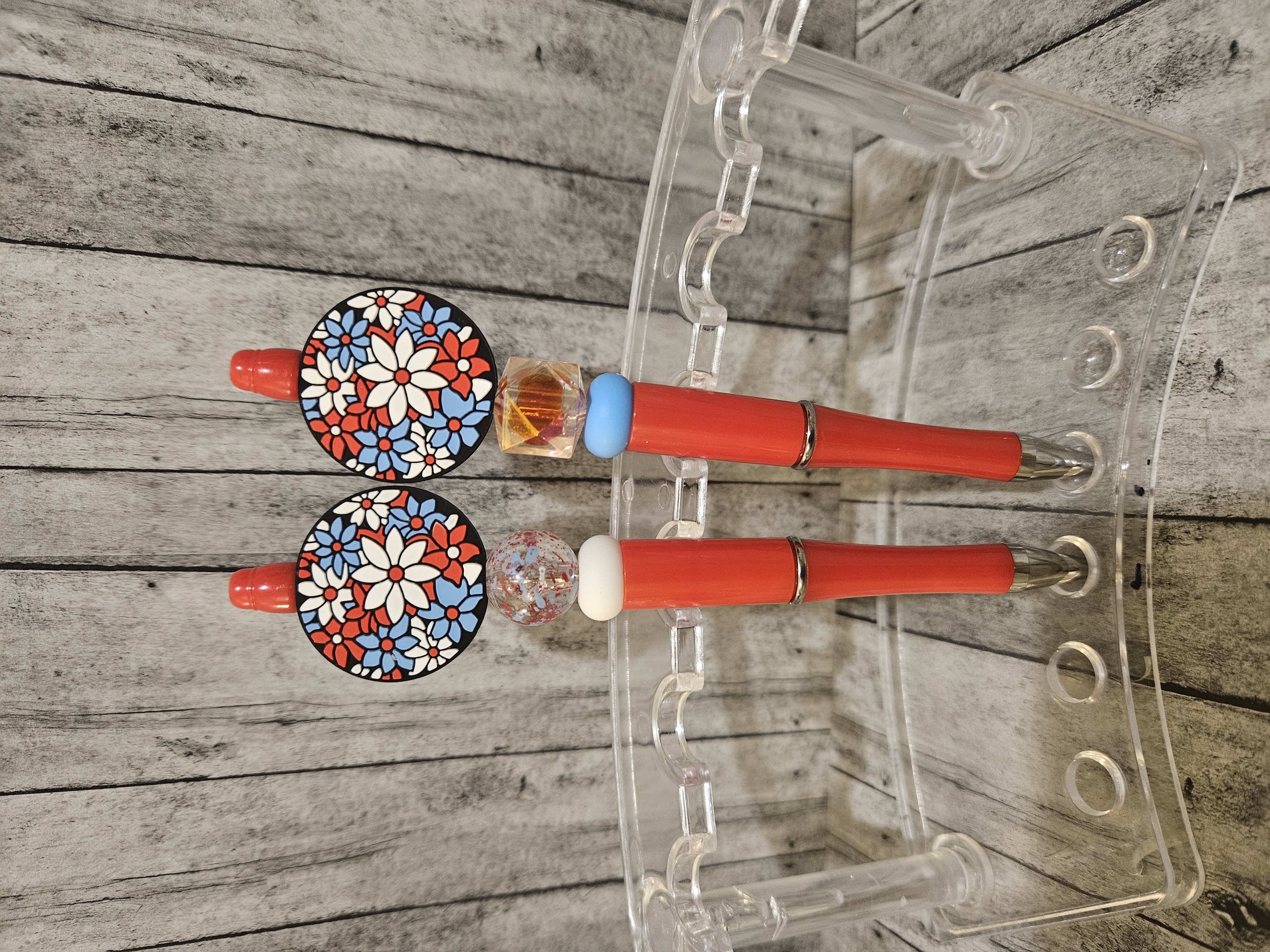 Red, White, & Blue Flowers