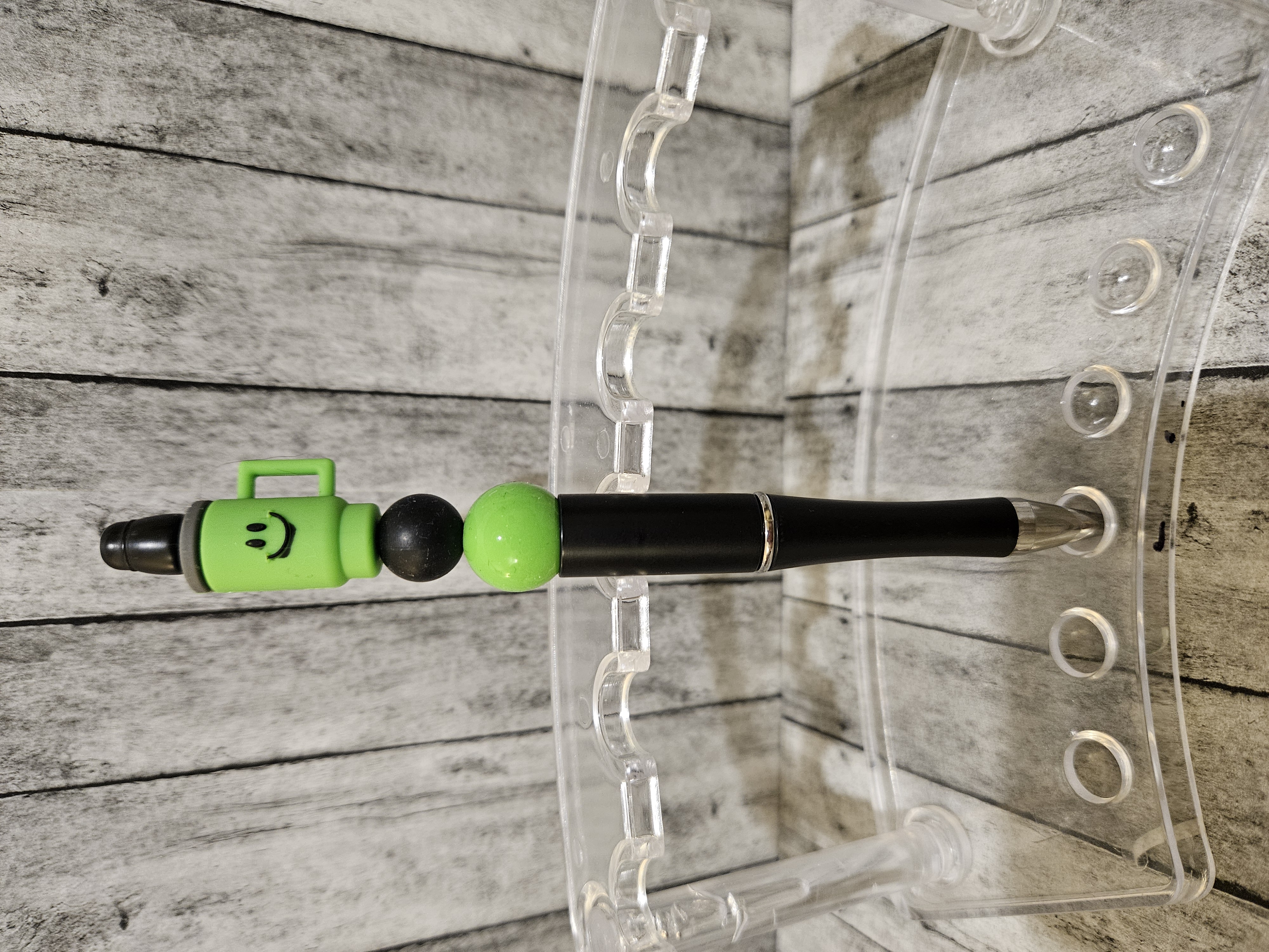 Green Smiley Tumbler