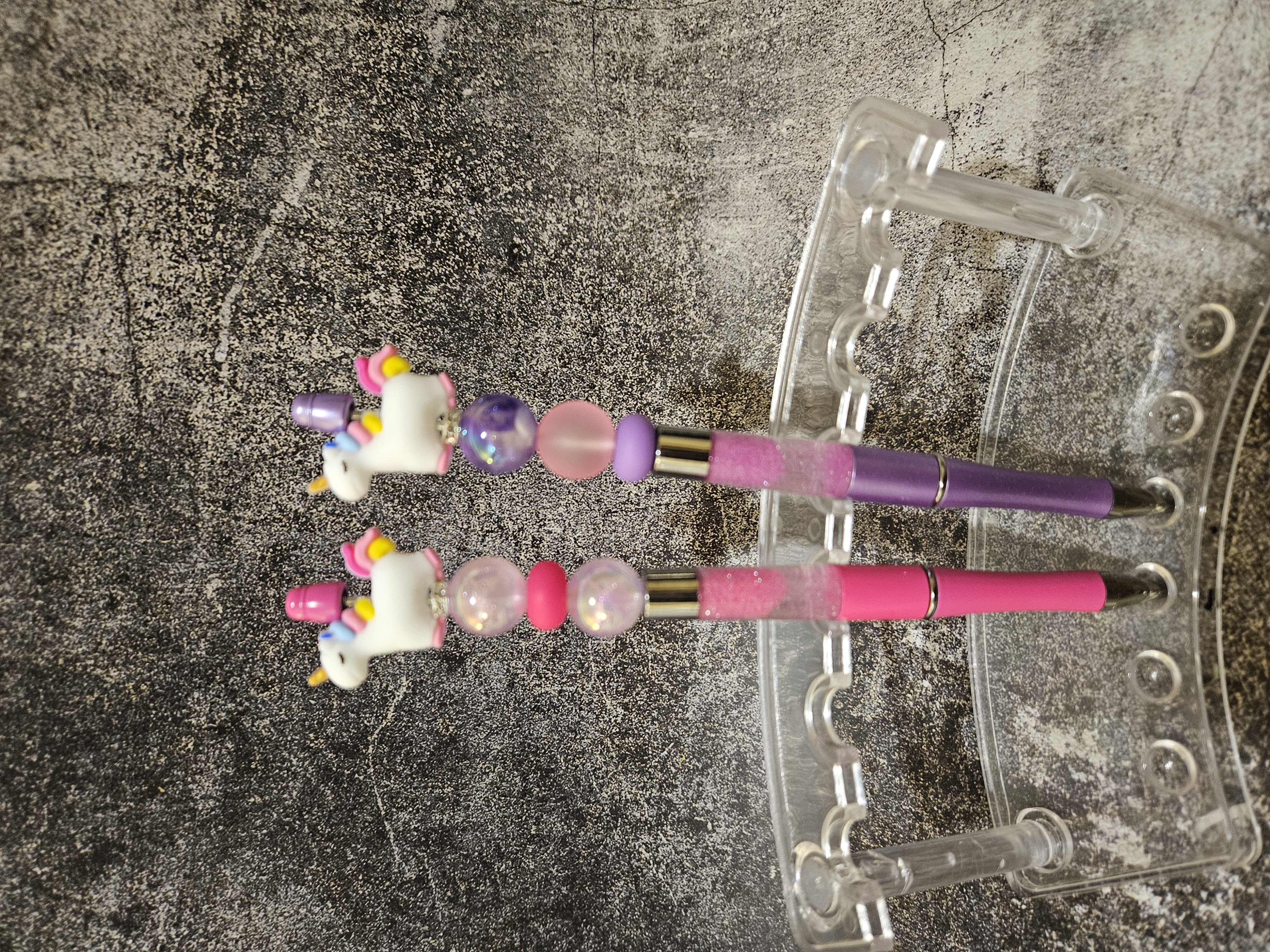 Unicorn - Glitter Snow Globe Pen