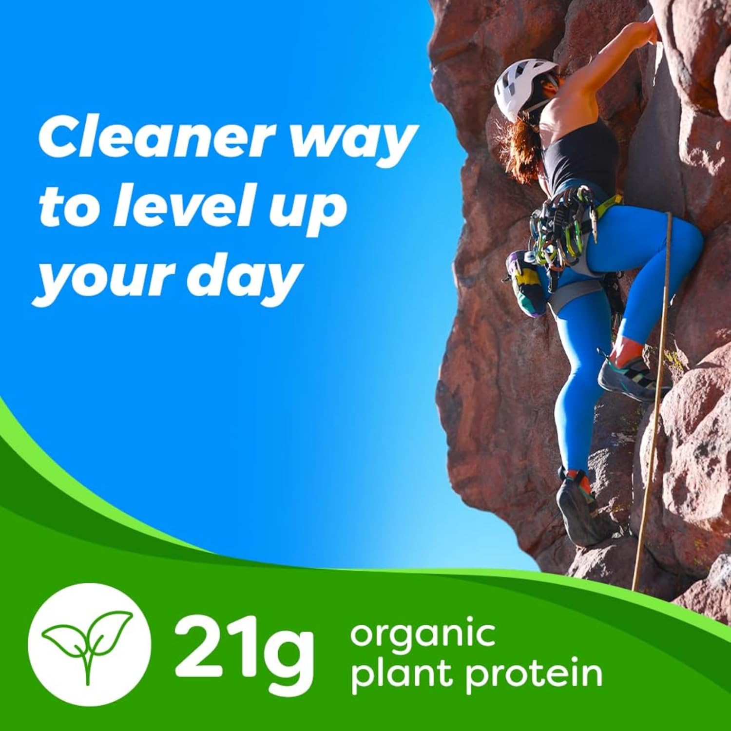Orgain Organic Vegan Protein Powder, Creamy Chocolate Fudge - 21g Plant Protein, 6g Prebiotic Fiber, Low Net Carb, No Lactose Ingredients, No Added Sugar,...