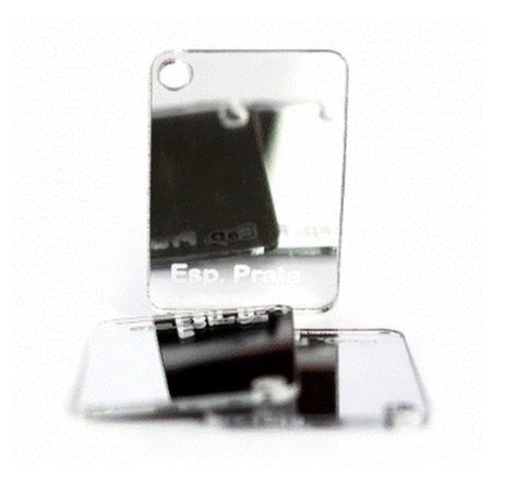 Logo de Parede em Acrílico Espelhado 2mm