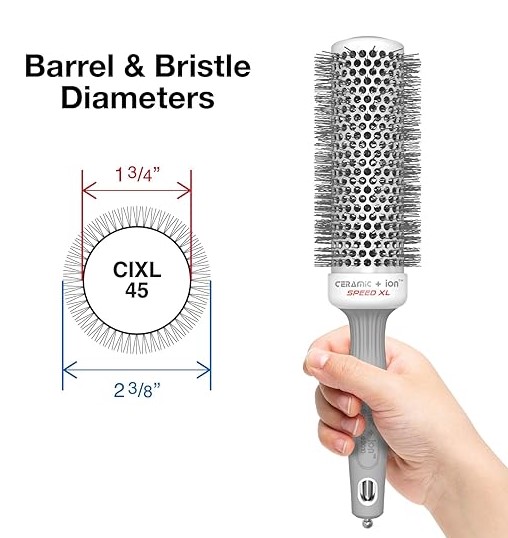 Olivia Garden Ceramic + Ion Round Hair Brush