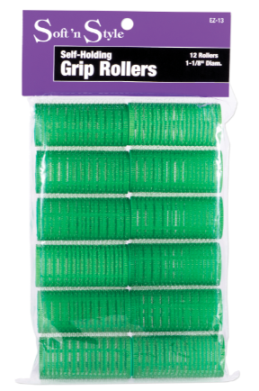 Soft 'n Style Self-Holding Grip Rollers 11/8"