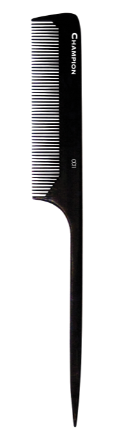 Champion Carbon Rat Tail Comb - 8-1/2"