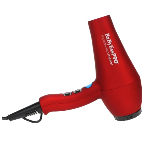 BaBylissPRO TT Tourmaline Titanium 3000 Dryer Red