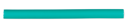 Soft ’n Style Rubber Rods, Long Green - 3/4"