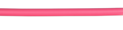 Soft ’n Style Rubber Rods, Long Pink - 5/8"