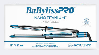 LIMITED EDITION NANO TITANIUM PRIMA 3000 1.25"