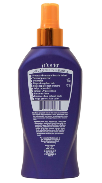 It's a 10 Miracle Leave-In Plus Keratin