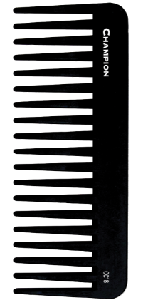 Champion Carbon Fluff Comb - 6-1/4"