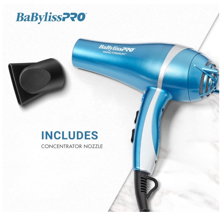 BaBylissPRO Nano Titanium Hair Dryer
