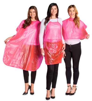 Scalpmaster Jam 'n Jellie Waterproof Vinyl Cape Set