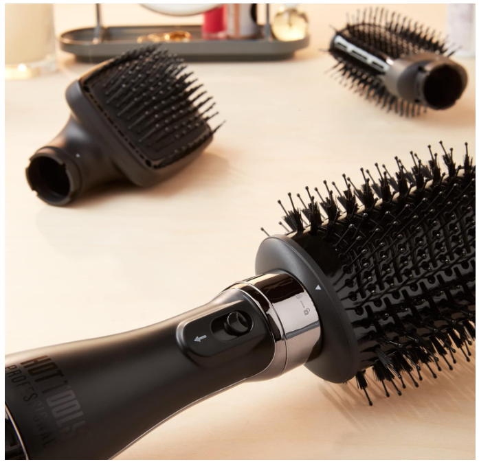 HOT TOOLS OVAL HOT AIR BRUSH GOLD