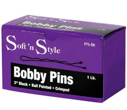 Soft ’n Style Bobby Pins, 1 lb. box - 2"