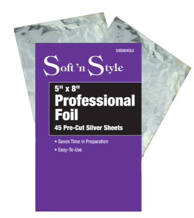 Soft ’n Style 5" x 8" Professional Pre-cut Smooth Foil Sheets