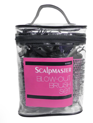 Scalpmaster Ionic & Ceramic Blow-out Brush Set