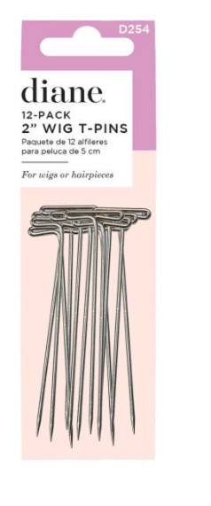 Diane 2" Wig T-Pins (12-Pack)