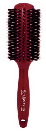 Scalpmaster Porcupine Round Maple Wood Brush 