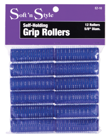 Soft 'n Style Self-Holding Grip Rollers 5/8"