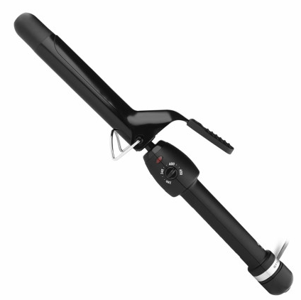 Stylecraft Black Gold Ceramic Pro Curling Iron 1"