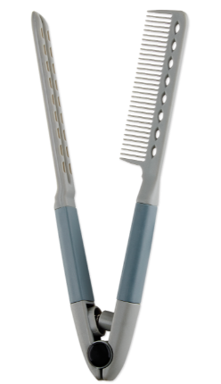 Aristocrat Spring Grip Straightening Comb with Rubber Handle