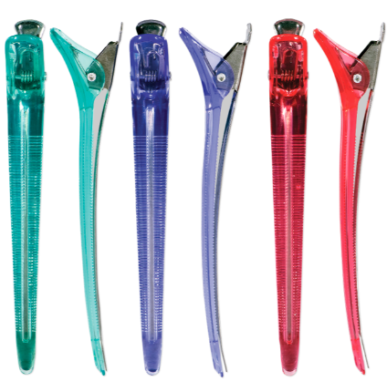 Soft ’n Style Control Clips, Stainless Steel - 4-1/2"