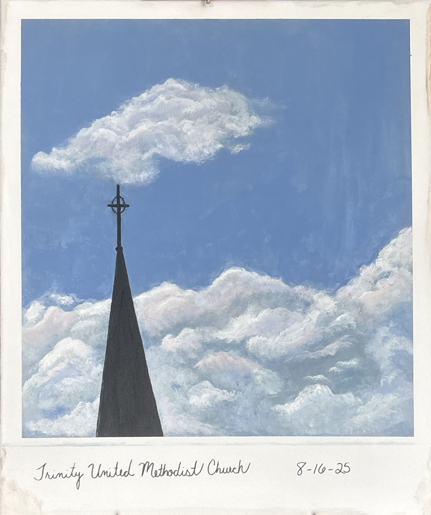 Trinity United Methodist Church Painting