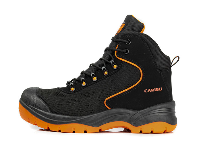 CARIBU 317S TEXTIL TEJIDO NEGRO NARANJA 260