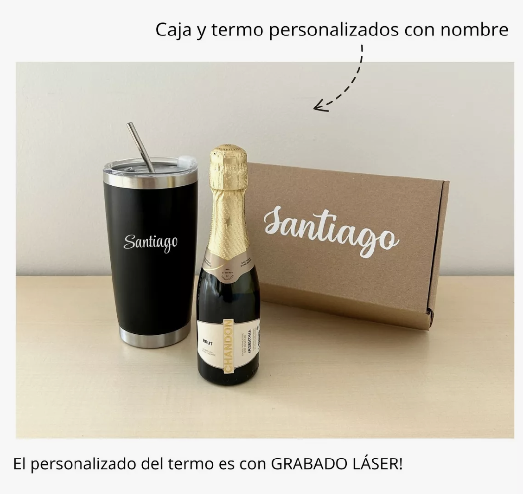 Kit Termo y Champagne
