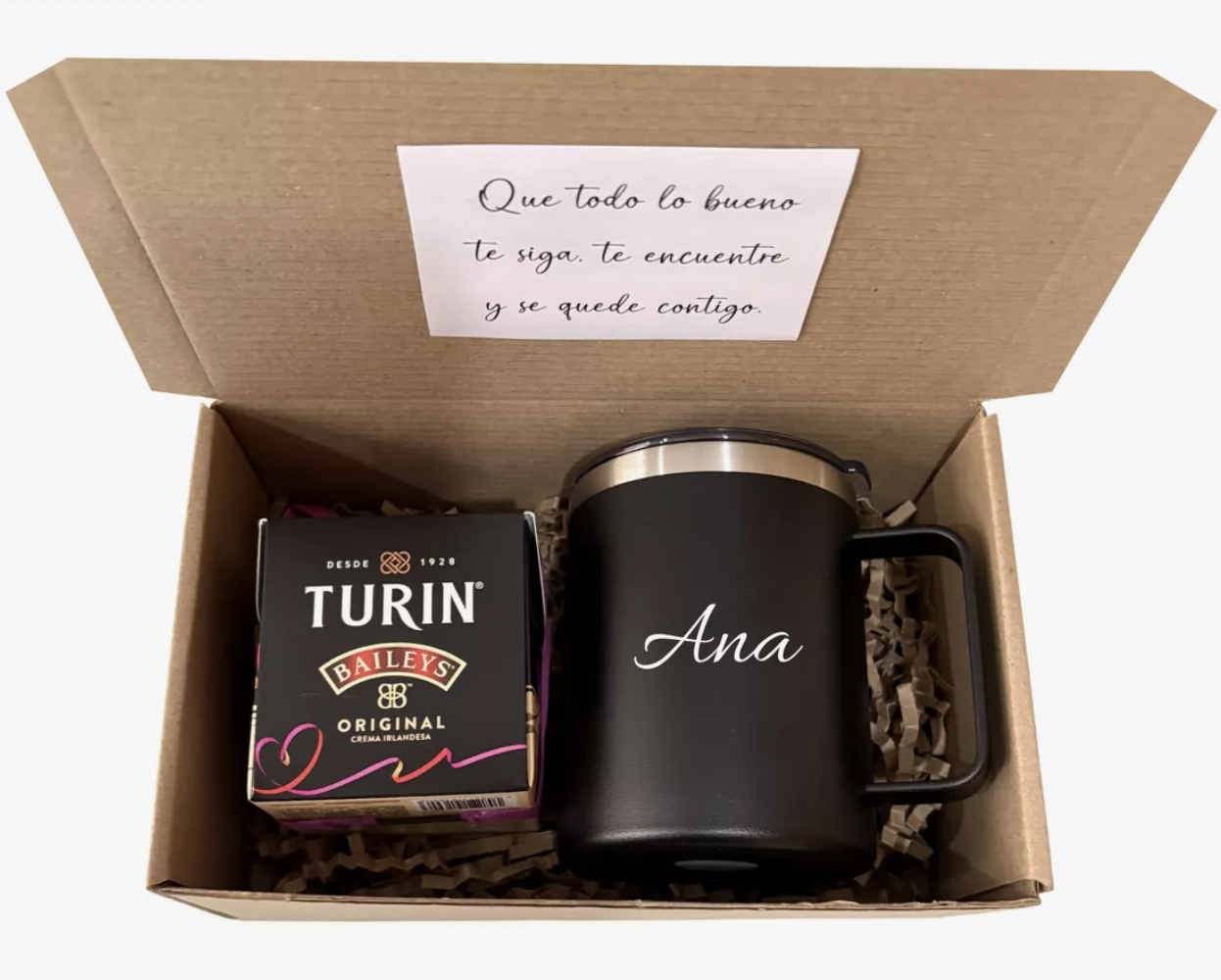 Kit Taza Térmica y Chocolates