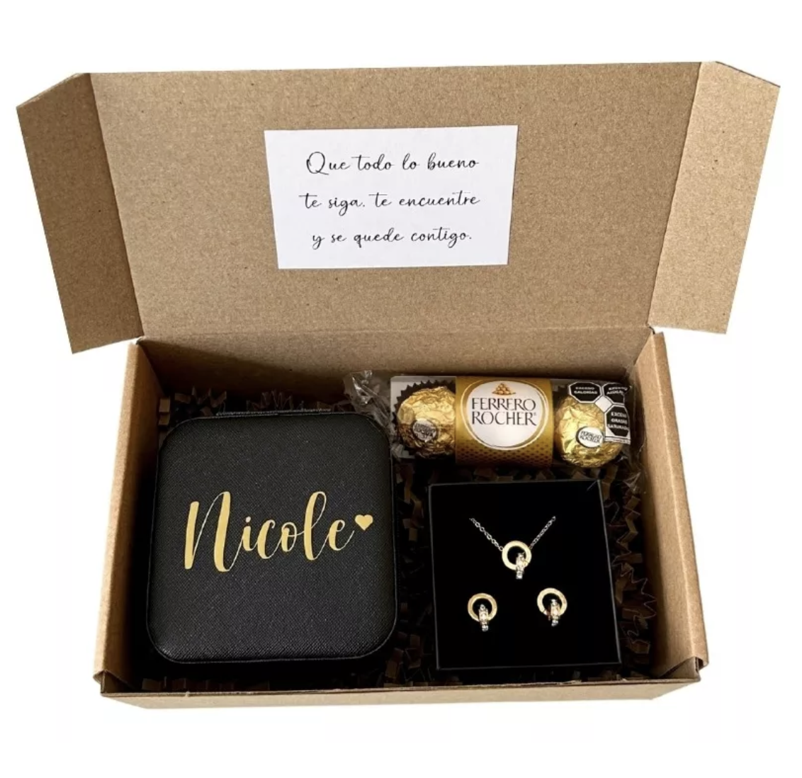 Kit Joyero, Collar y Chocolates