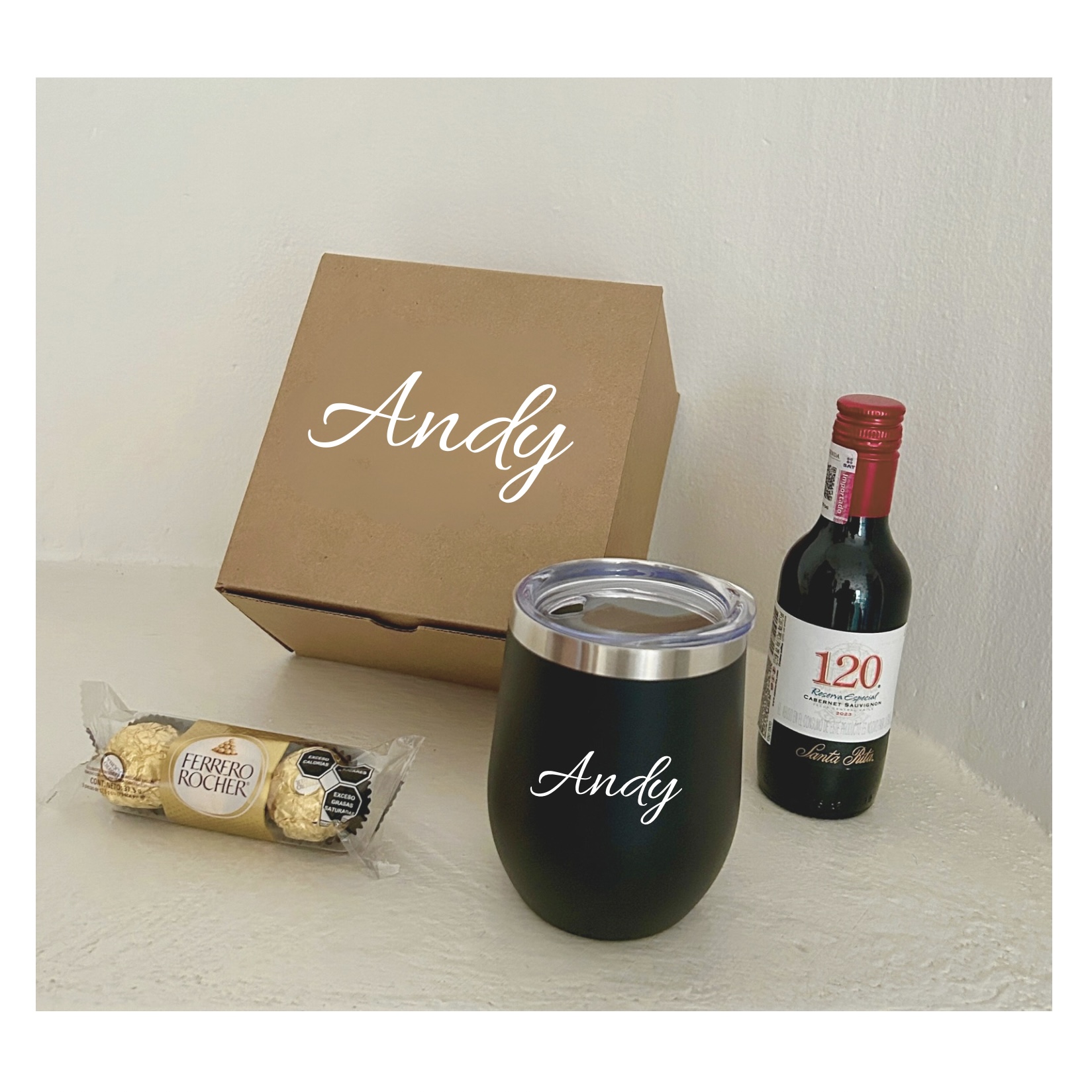 Kit Termo, Vino y Chocolates