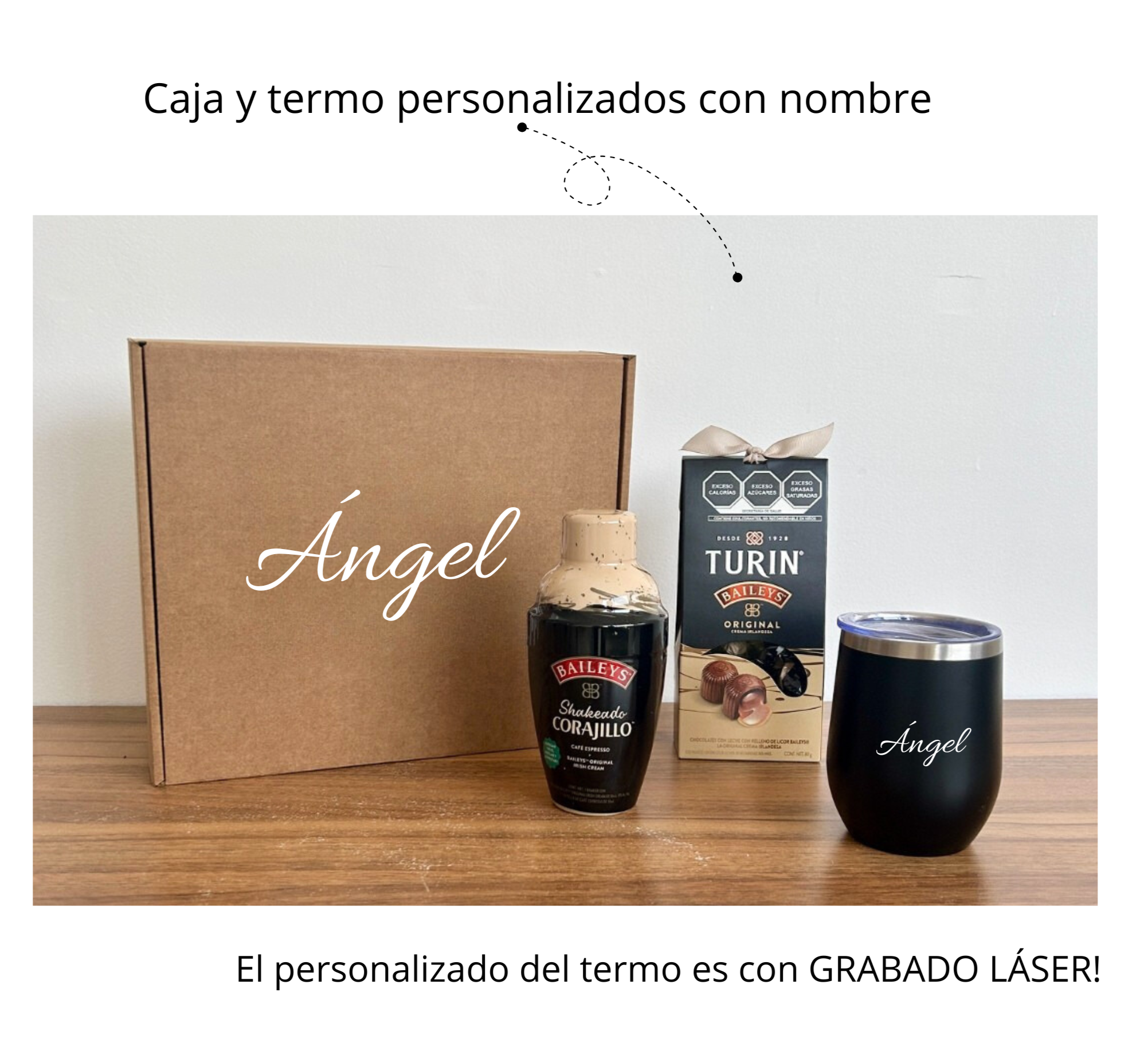 Kit Termo, Carajillo y Chocolate Baileys