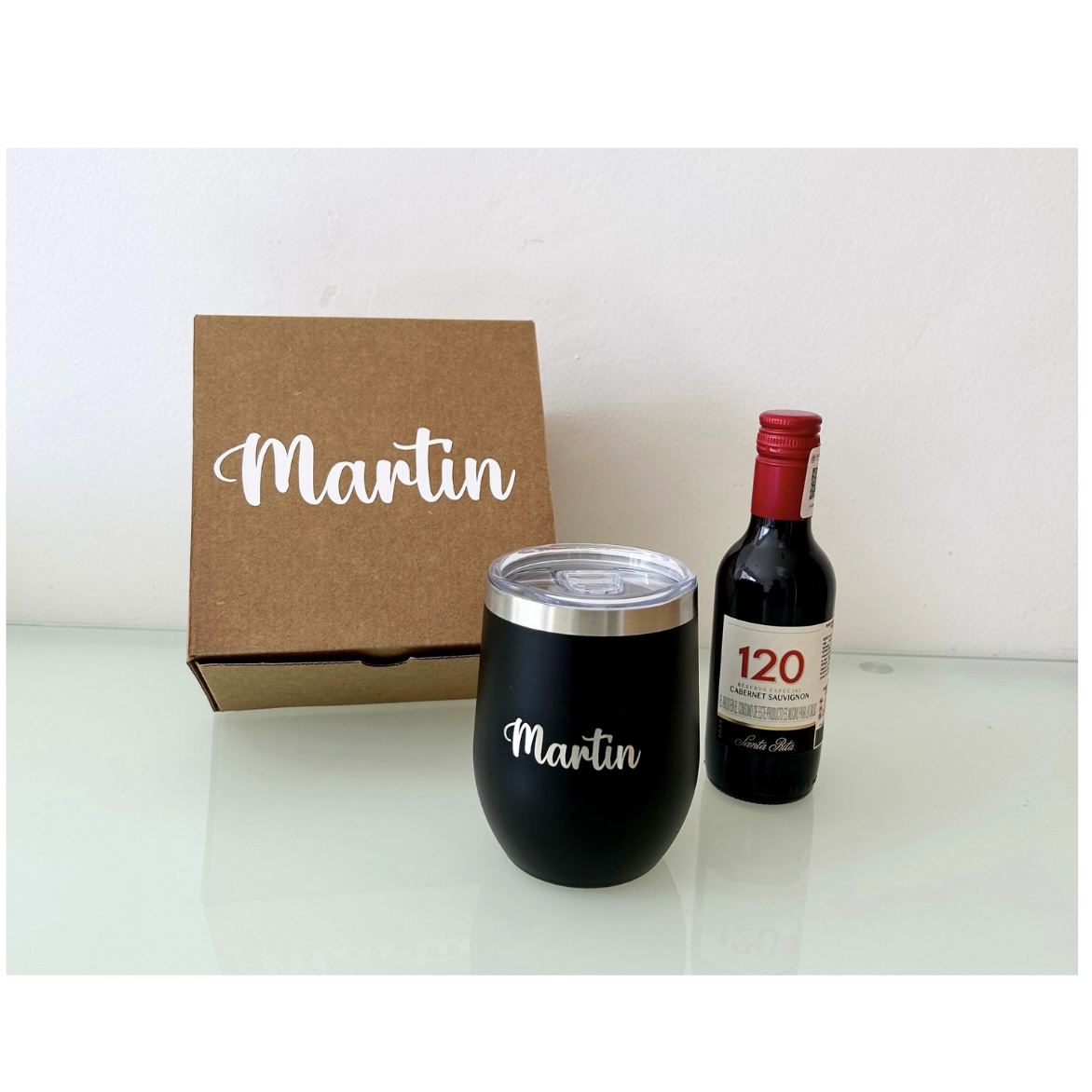 Kit Termo y Vino 