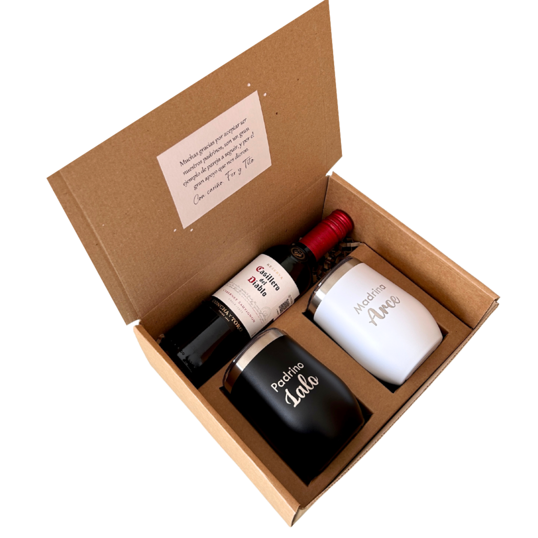 Kit Dos Termos y Vino