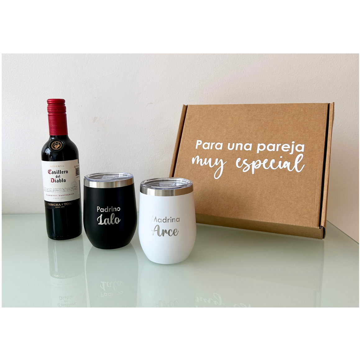 Kit Dos Termos y Vino