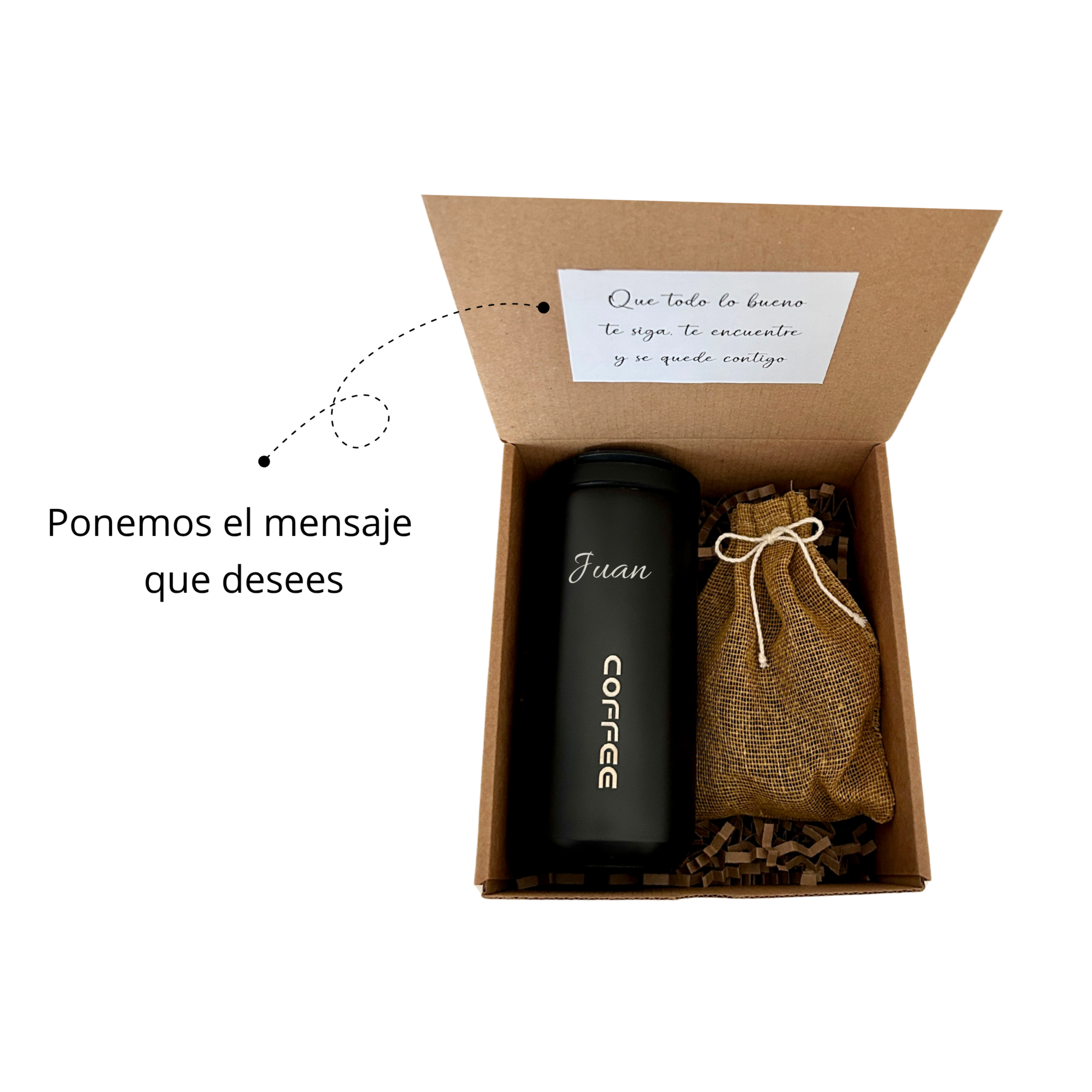 Kit Termo y Café Gourmet