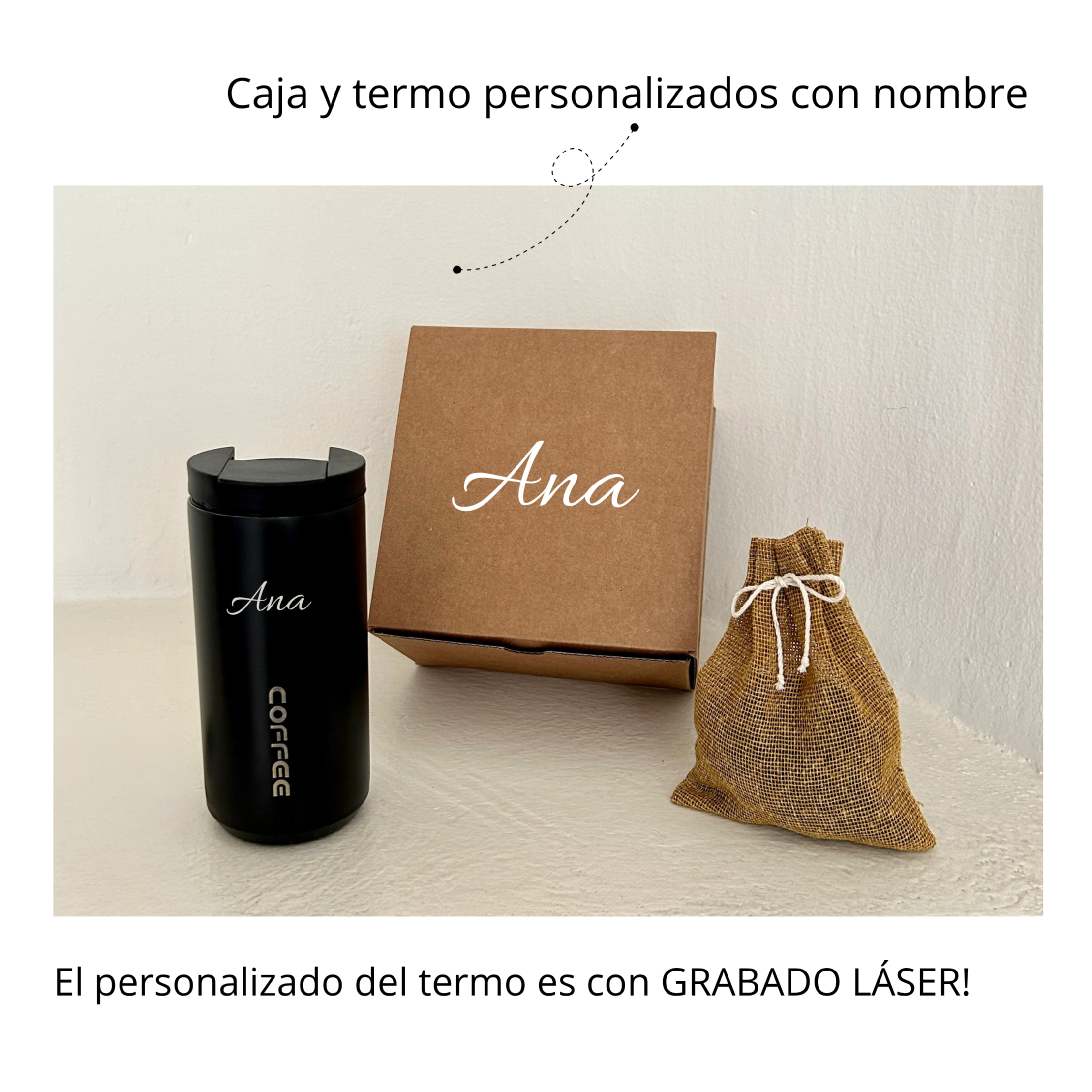 Kit Termo y Café Gourmet