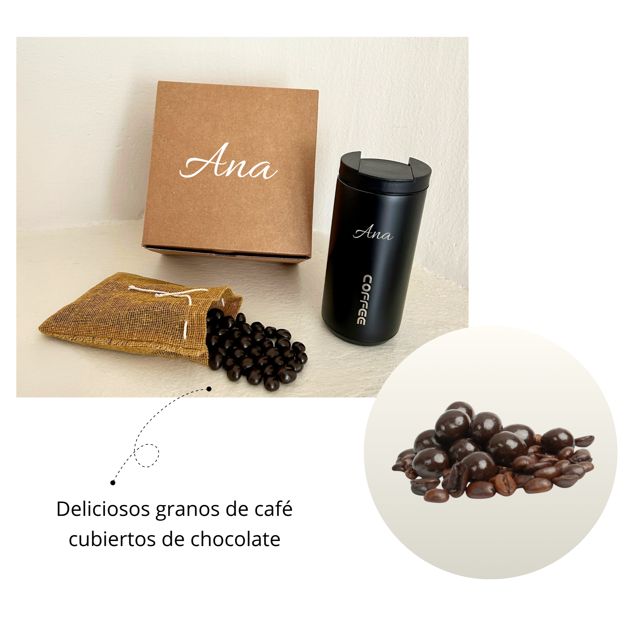 Kit Termo y Café Gourmet