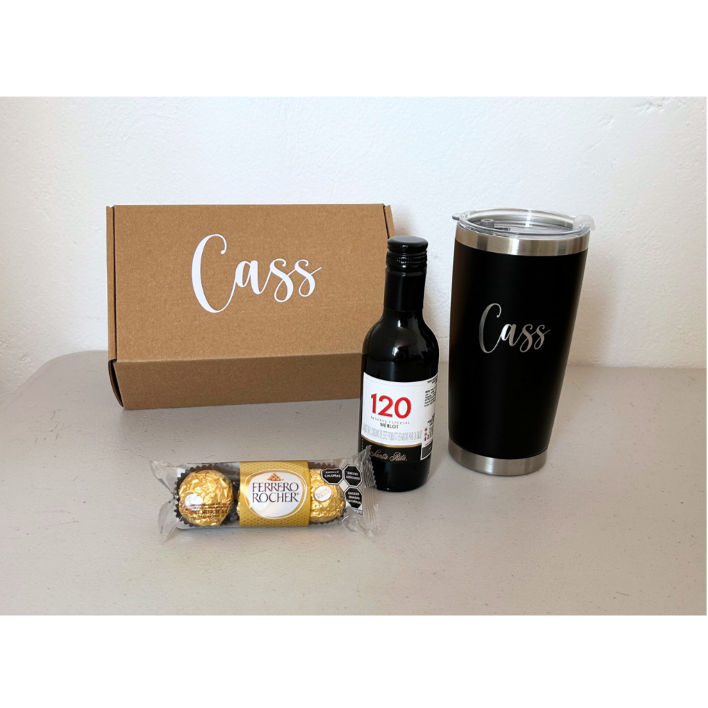 Kit Termo 20 oz, Vino y Ferrero
