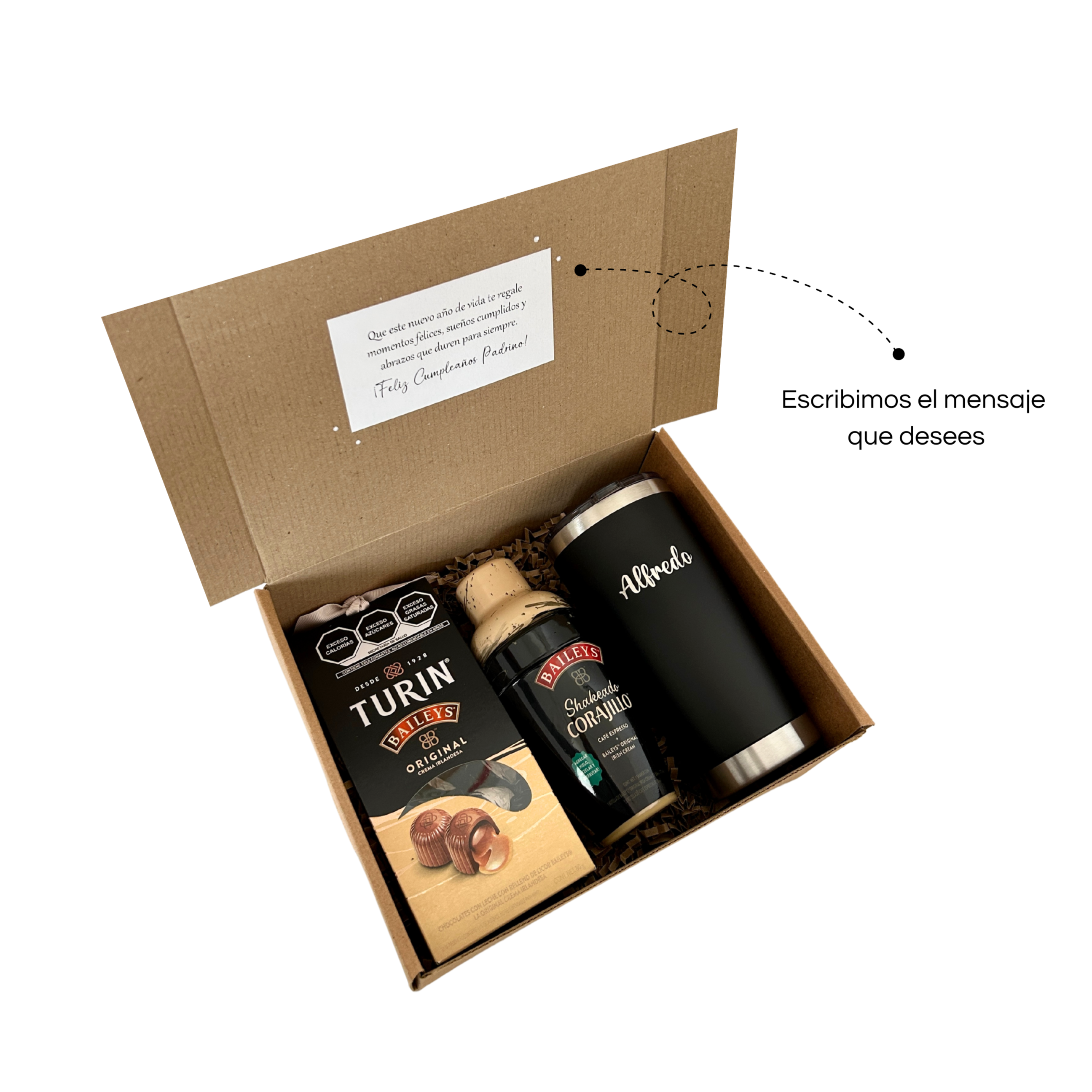 Kit Termo 20 oz, Carajillo y Chocolate Baileys
