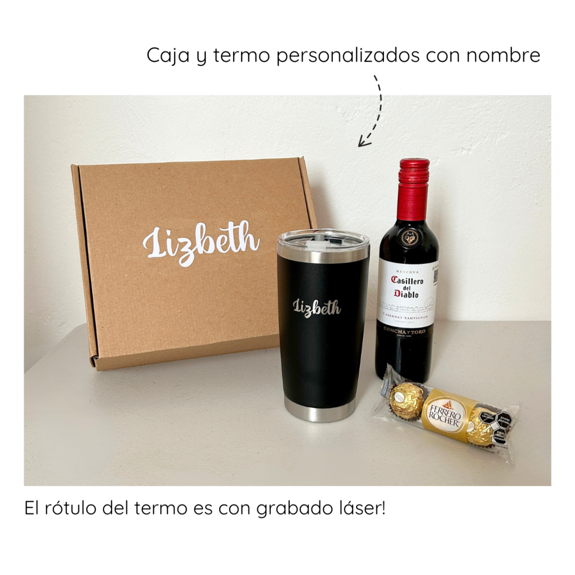 Kit Termo, Casillero y Rocher